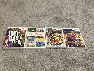 Nintendo Wii 4 games 
