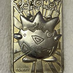 23 K Gold Plated Pokémon Trading Card