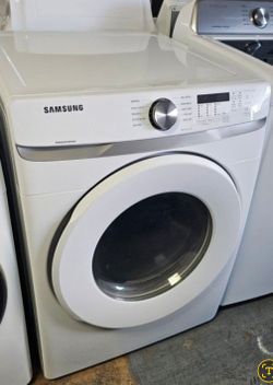 SAMSUNG FRONT LOAD DRYER. 