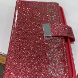 IPHONE 6S WALLET GLITZY CASE