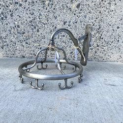 Pottery Barn Rotatable Garment/Pot Rack