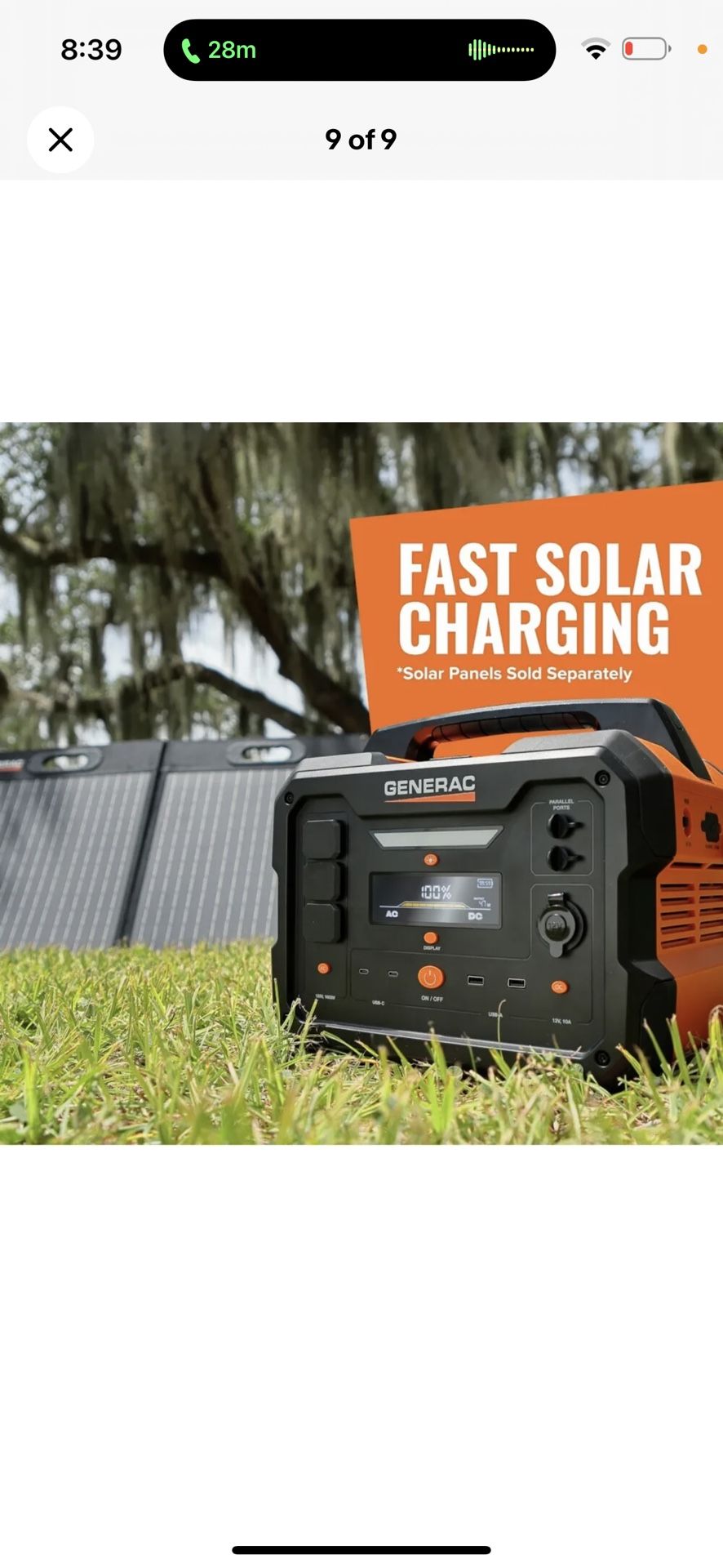 Generac GB2000 - 2106Wh Portable Power Station