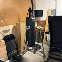 70lb Heavy Bag and Stand