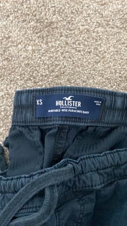 Hollister Adjustable Rise parachute baggy pants