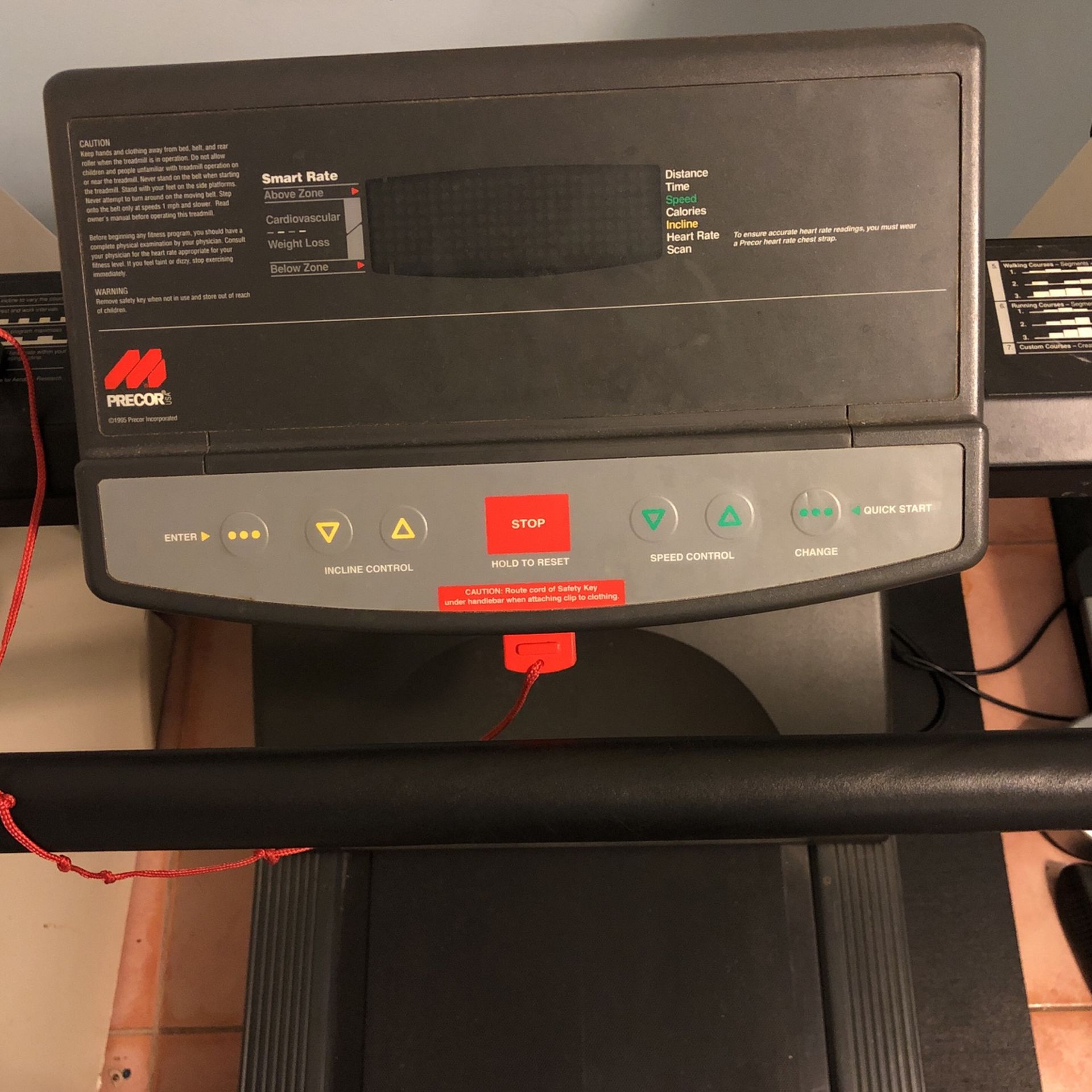 Precor Treadmill In Great Shape.