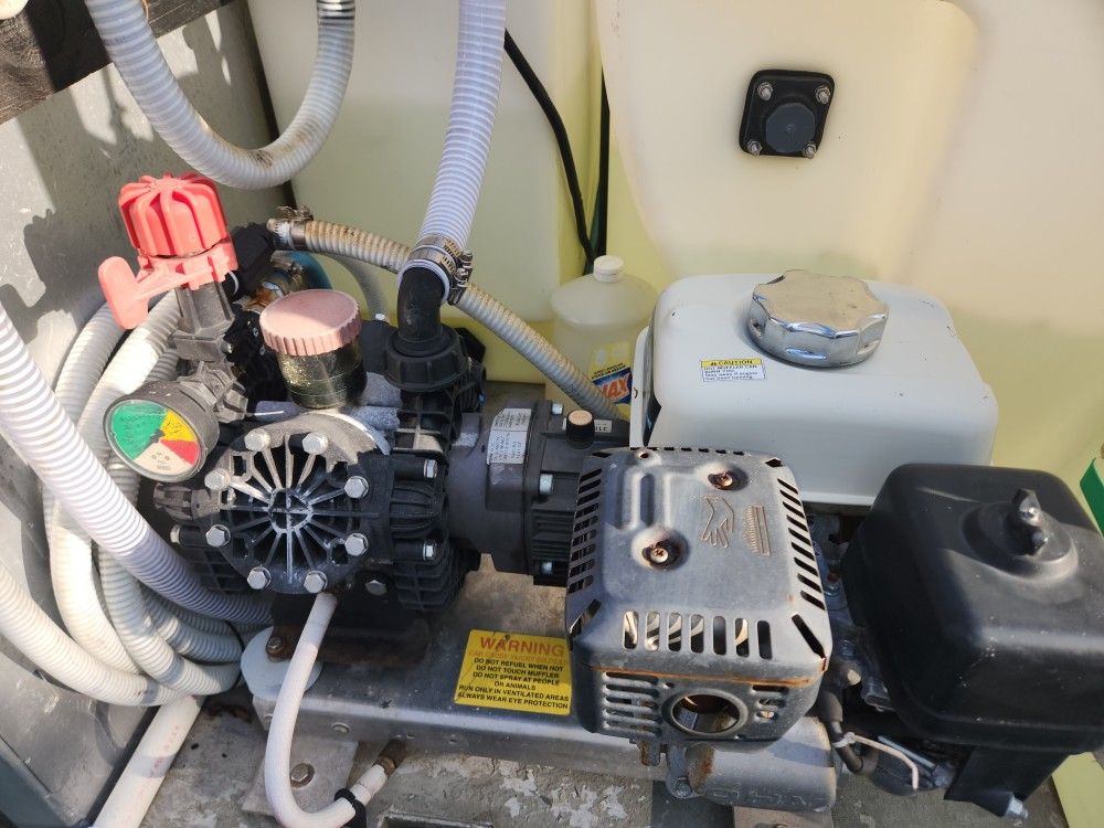 honda gx 160 with AR 45 soft wash pump