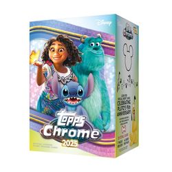 2025 Topps Chrome Disney Factory Sealed Value Box 