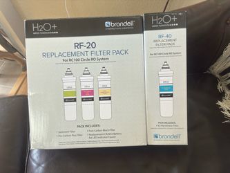 Brondell H2O+ RF-20 & RF-40 Replacement Filter Pack