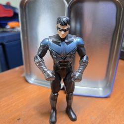 4-inch Spin Master DC Bat-Tech Nightwing action figure