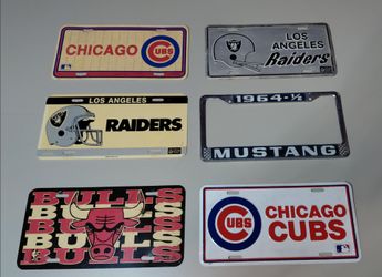 Vintage License Plates