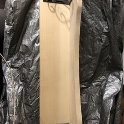 UNFINISHED WOODEN SHELF
