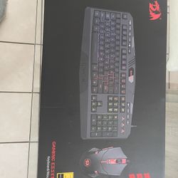 Redragon S101 Gaming Keyboard, M601 Mouse, RGB Backlit Gaming Keyboard, Programmable Backlit Gaming Mouse