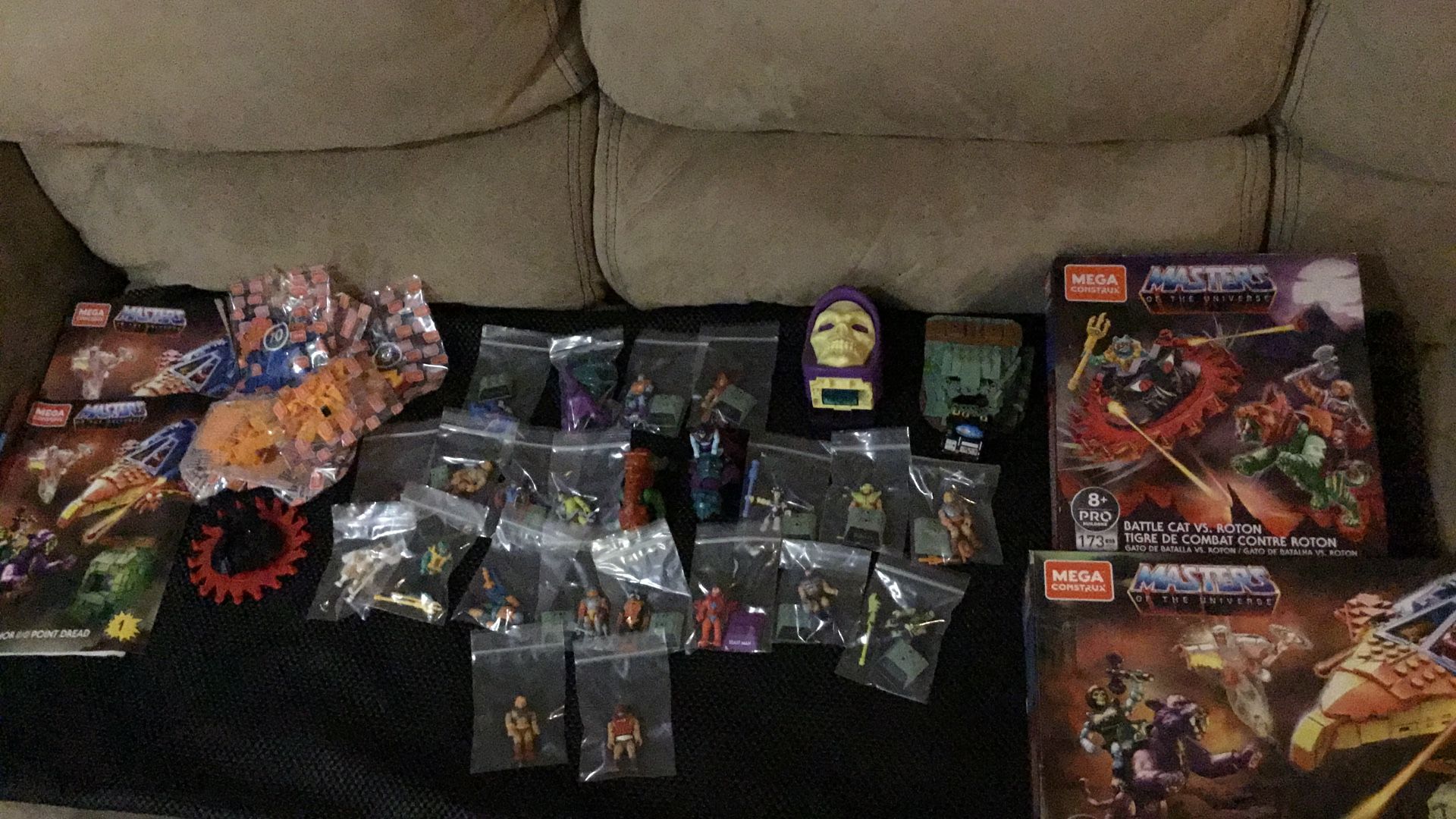 Masters Of The Universe Mega Block Lot