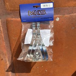 MKS large twin toe clips