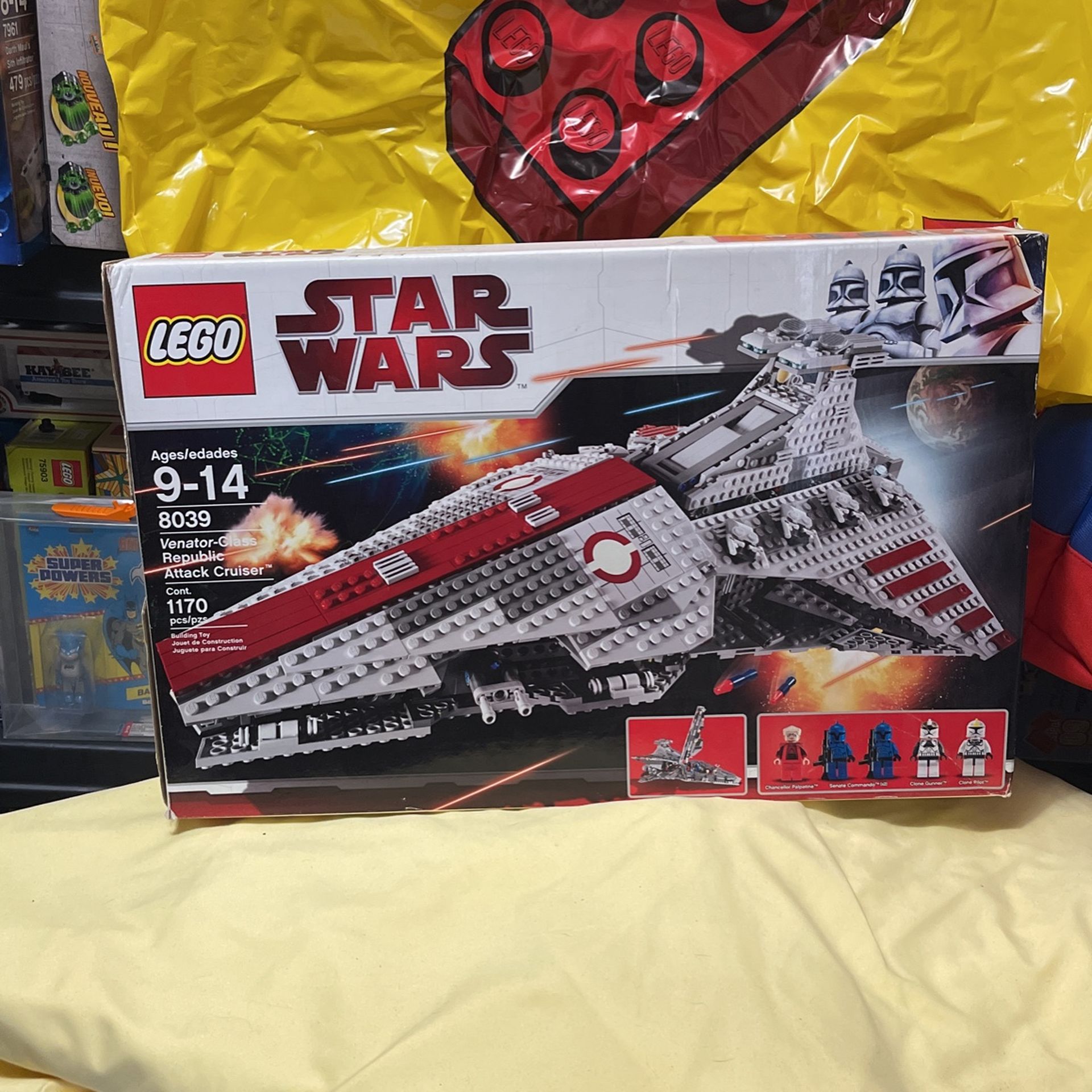 Lego 8039 Venator Attack Cruiser Used