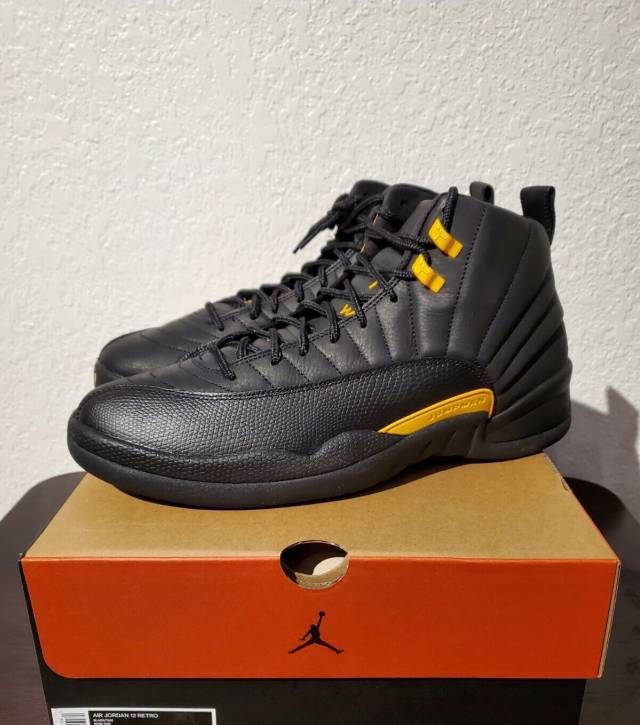 Jordan 12 Retro “black Taxi”