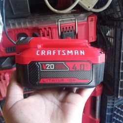 Craftsman 20 V Lithium Ion Battery 4.0AH