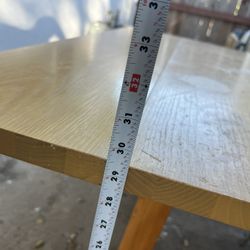 Crate And Barrel Double Drop Leaf Table 