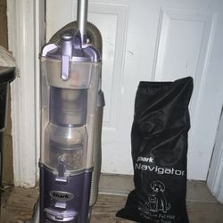 Shark Navigator With Whole Bag Of Pet Cleaning Tools As Well