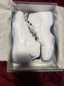 Air Jordan 11 Retro Legend Blue Sneakers size 14
