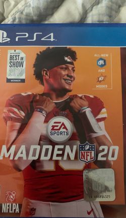 Madden 20 ps4