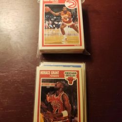 1989-90 Fleer basketball mostly common cards lot