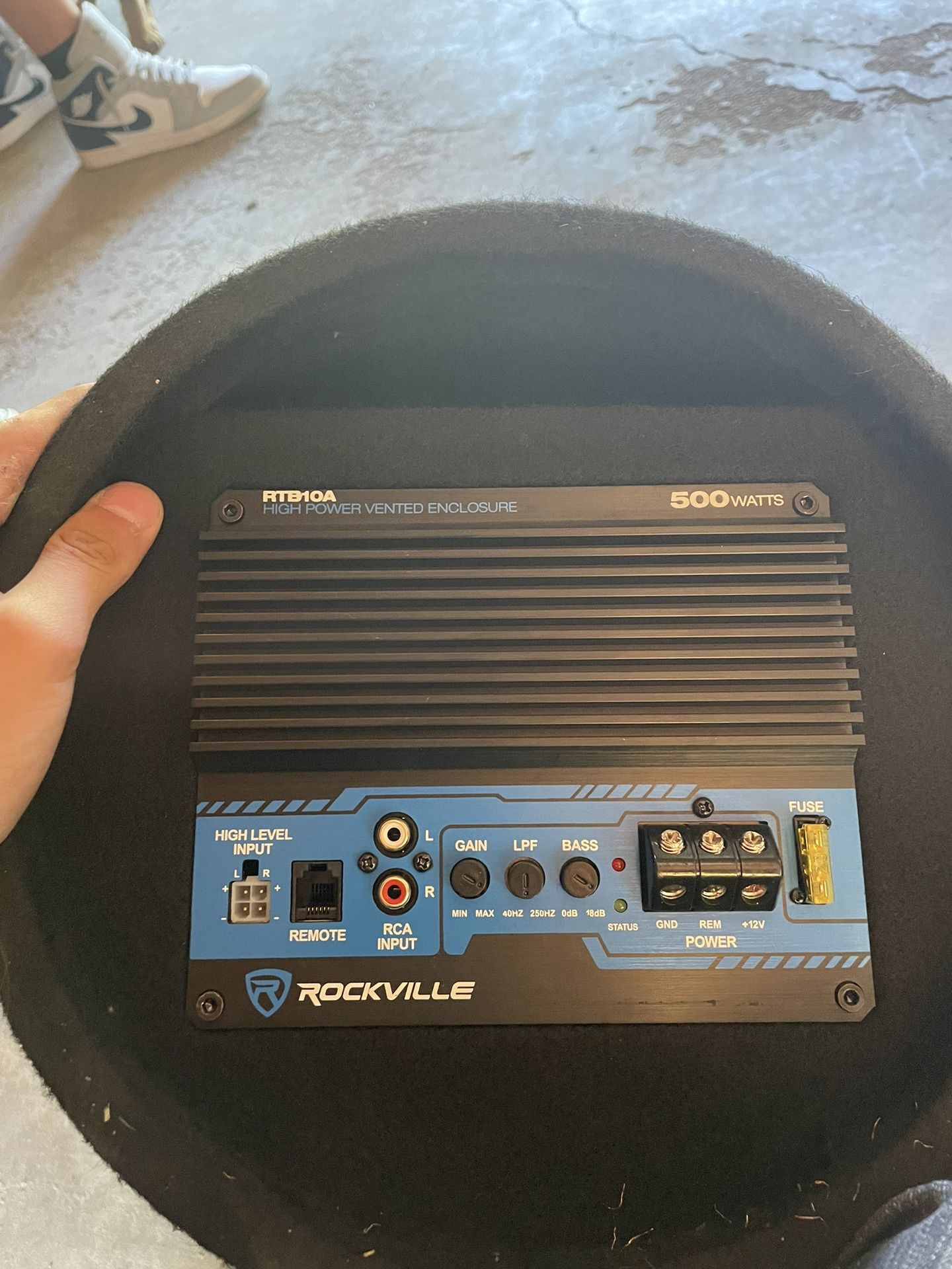 Rockville Tube Subwoofer RTB10A