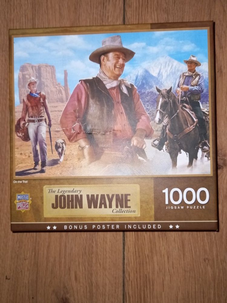 John Wayne 1000 Piece Puzzle
