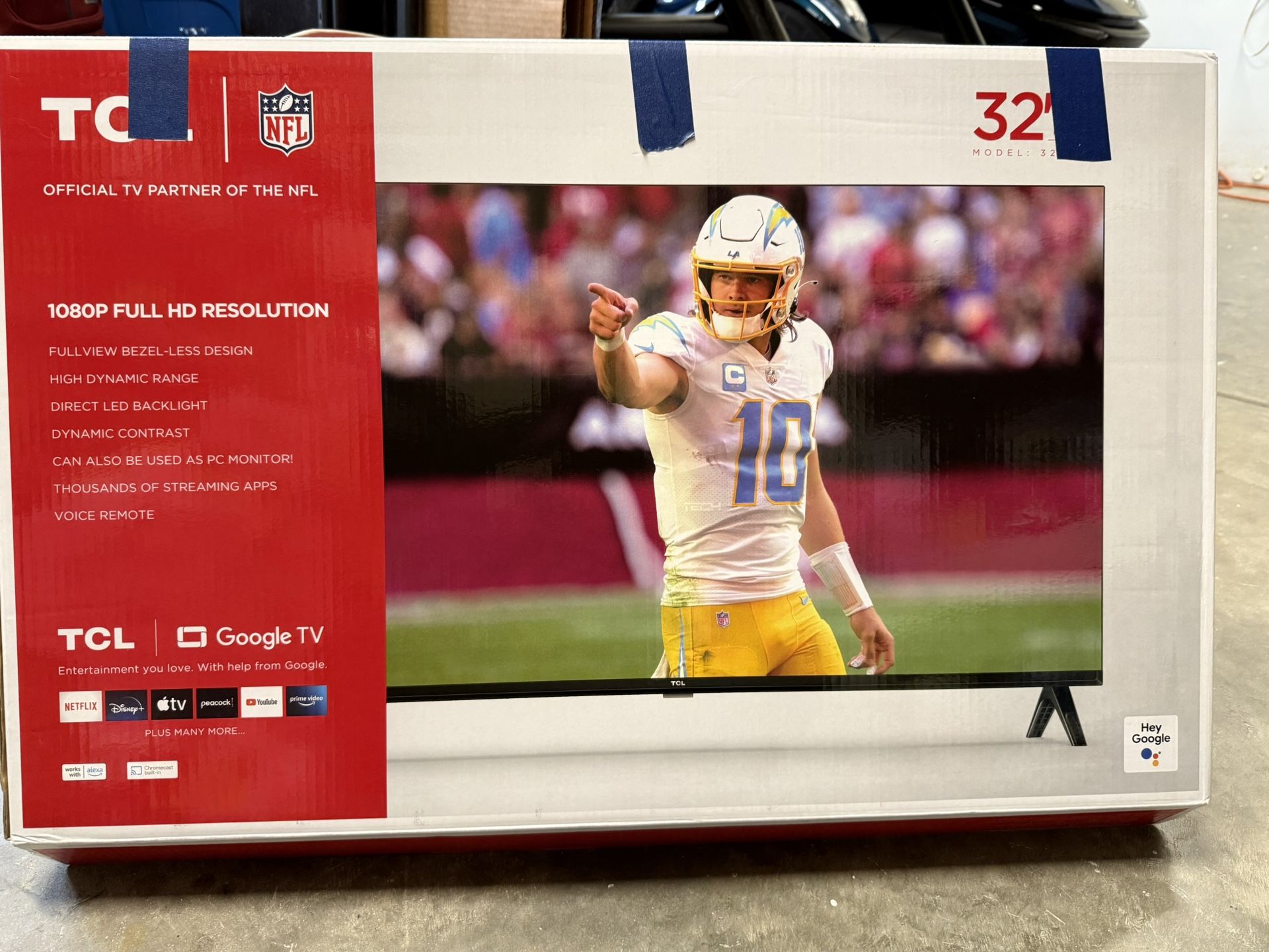 TCL 32” TV