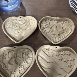 Stoneware Hearts
