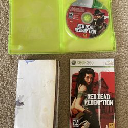 Red Dead Redemption Platinum Hits (Microsoft Xbox 360, 2010) - Complete CIB