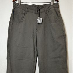 WKND Skateboards Tube Pants Size 34 Charcoal NWT