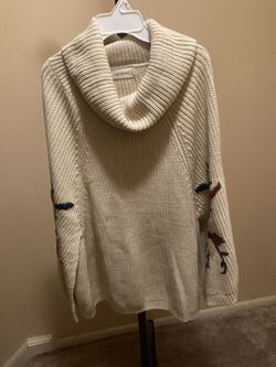 Size Sm poncho sweater