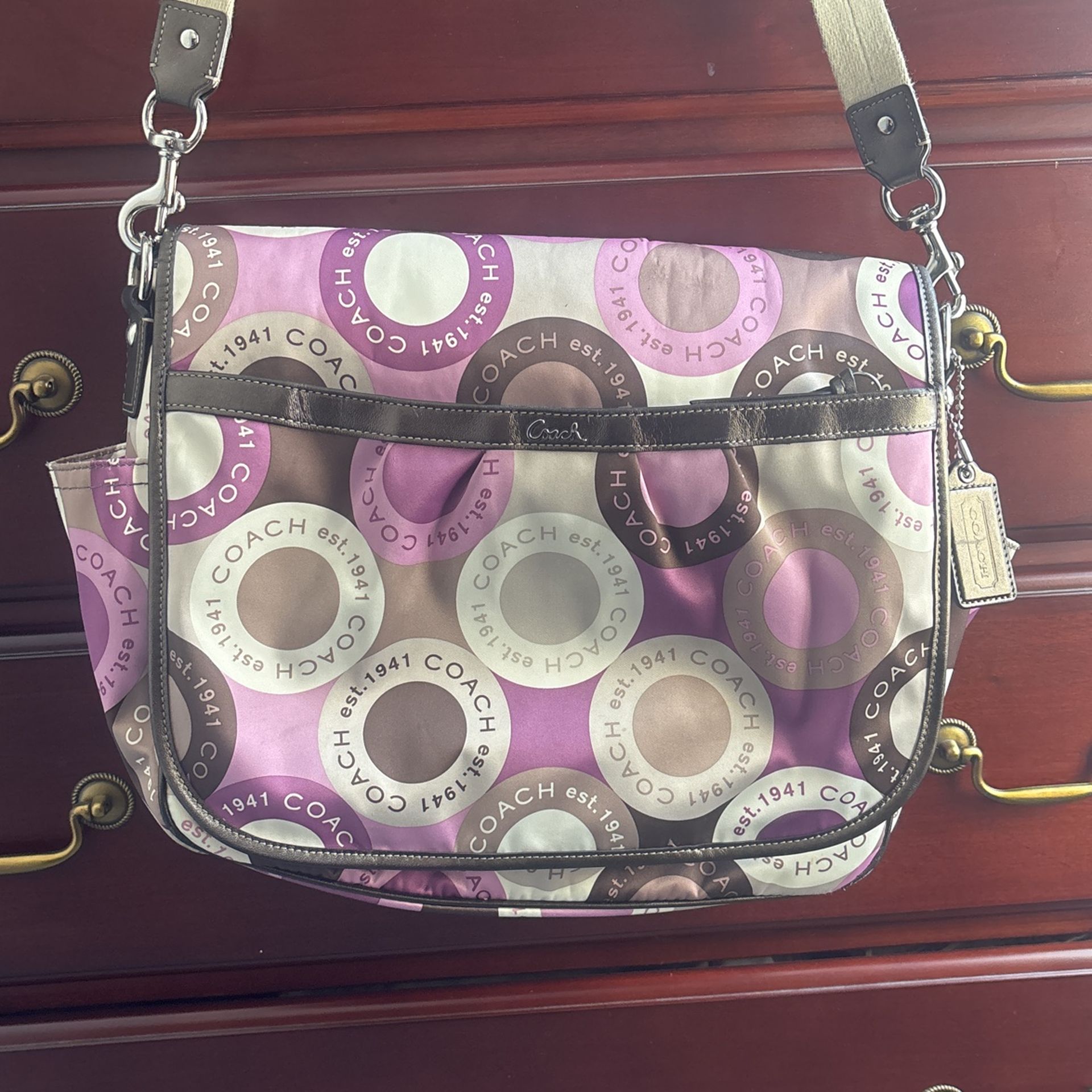 Coach baby Bag (never Used)