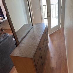 Tv stand & 6 person couch Fairly Used 