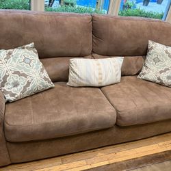 Couch And Oversized Chair