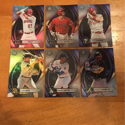 Shohei Ohtani - Mike Trout - Vladimir Guerrero Jr - Aaron Judge - Miguel Cabrera - Juan Soto - Ronald Acuna Jr - Bryce Harper - Albert Pujols