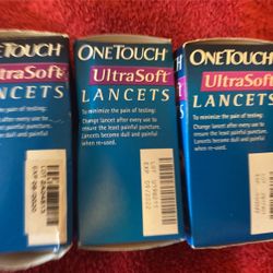 Diabetic Ultrasoft lances.