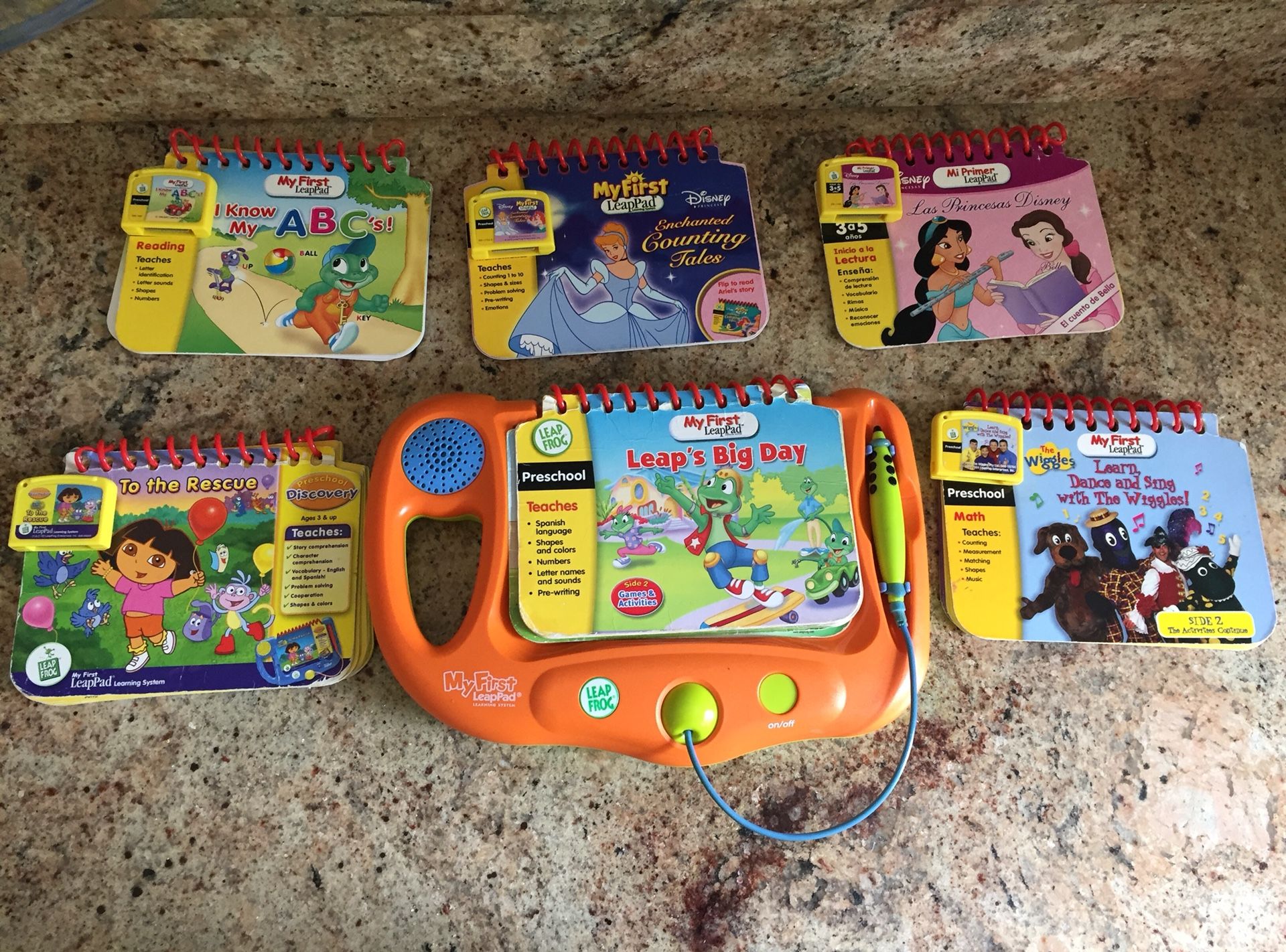 My first leappad learning system deals