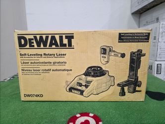 DeWalt DW074KD Self-Leveling Rotary Laser