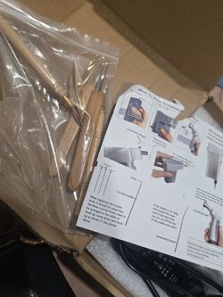 Portable Electric Loc Machine Automatic Dreadlock Maker with Crochet Hook Kit Power Charger, Easy Fast Braiding Tool for Home Professional Use