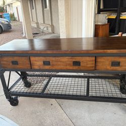 Large Industrial Work Bench