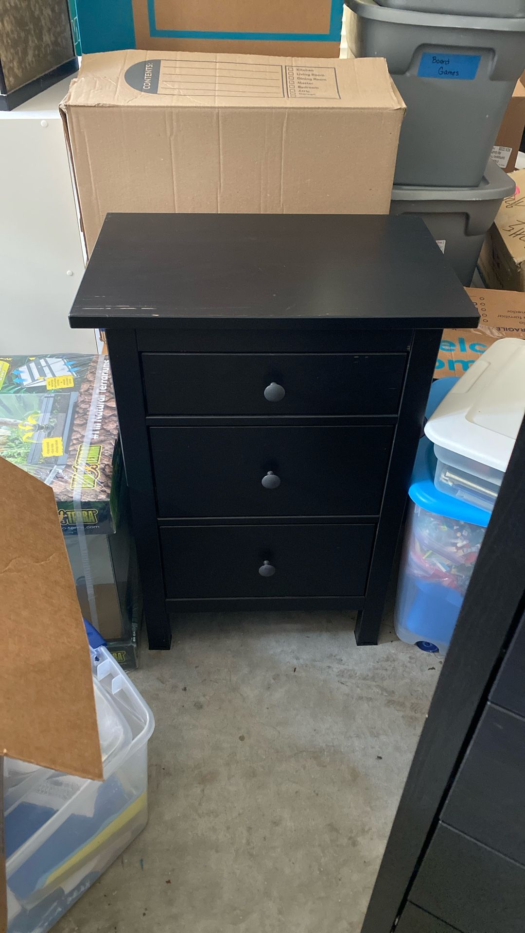 IKEA Hemnes 3 Drawer Nightstand