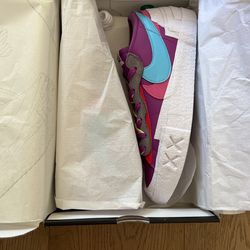 Nike Blazer Sacai Kaws Purple Dusk Size 11 