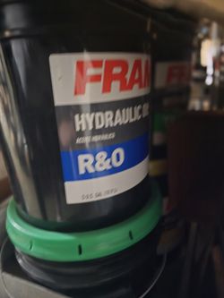 Hydraulic Oil 5 Gallons $45 Plus Tax