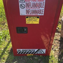 Justrite Flammable Storage Cabinet 