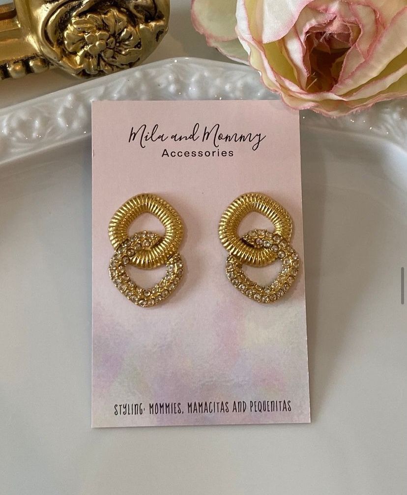 New - Double Statement Earrings