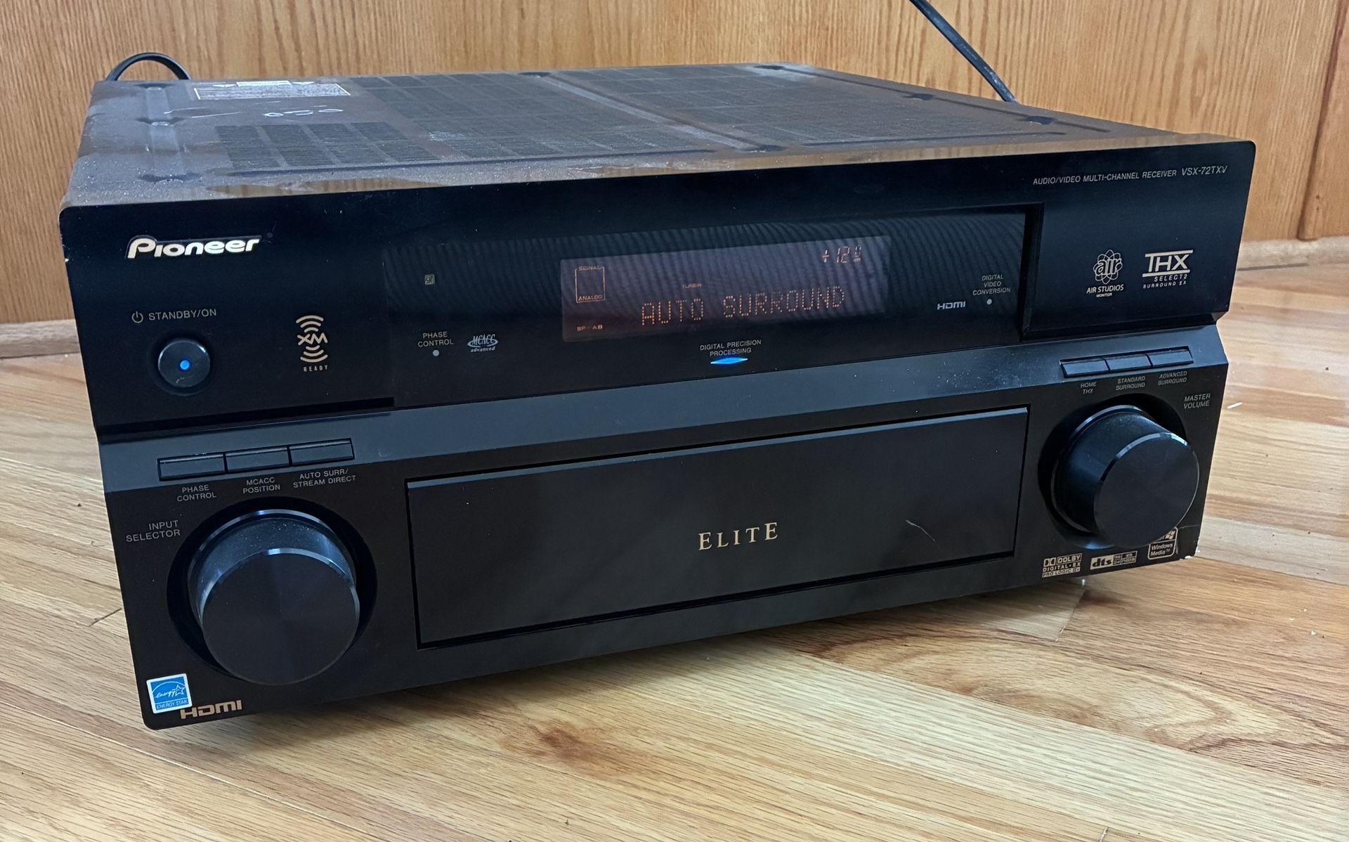 Pioneer Elite VSX 72TXV 7.1 Channel 130 Watt Receiver HDMI XM Radio