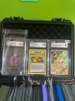 🔥 Vintage & Modern Pokémon Graded Lot | CGC 10 Team Rocket Challenge! + Eevee Promo + 1998 Amada Nidoran