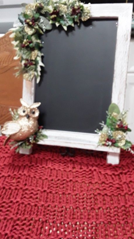 CHRISTMAS CHAULKBOARD NEW NEVER USED PICK UP FTPIERCE